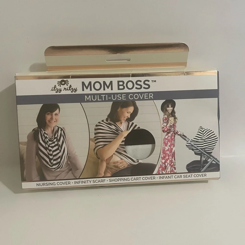 Itzy Ritzy MOM BOSS Multi-Use Cover - Picture 1 of 6